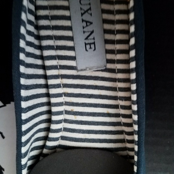 Yesstyle Navy Blue Hidden Wedge Flats - Picture 4 of 6